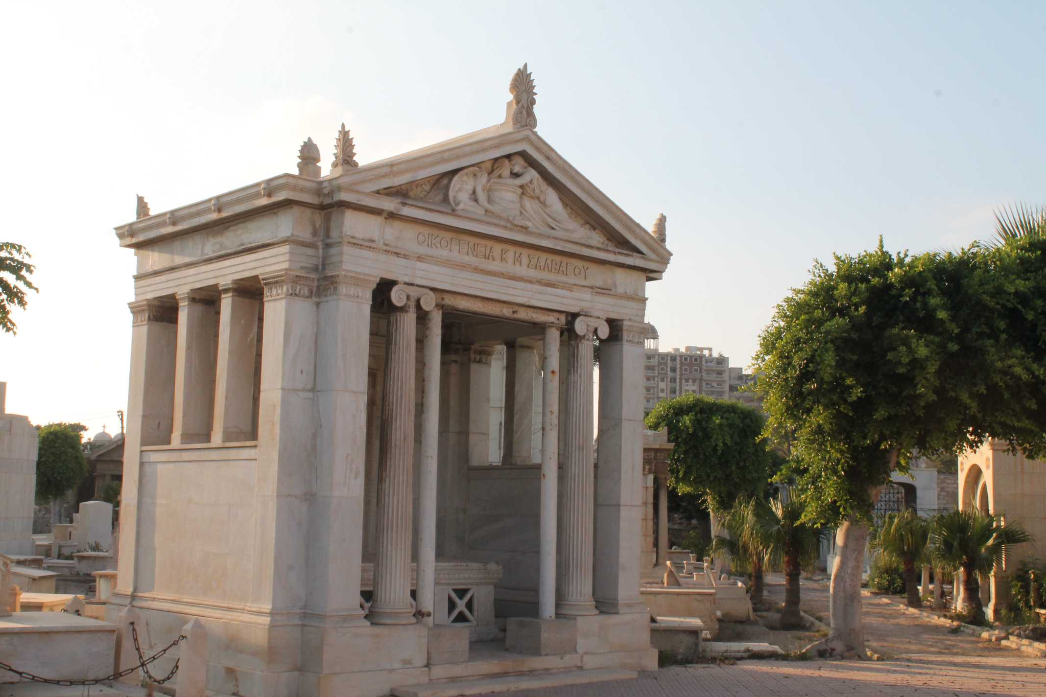 Conservation of the Cemeteries | Greek Community of Alexandria