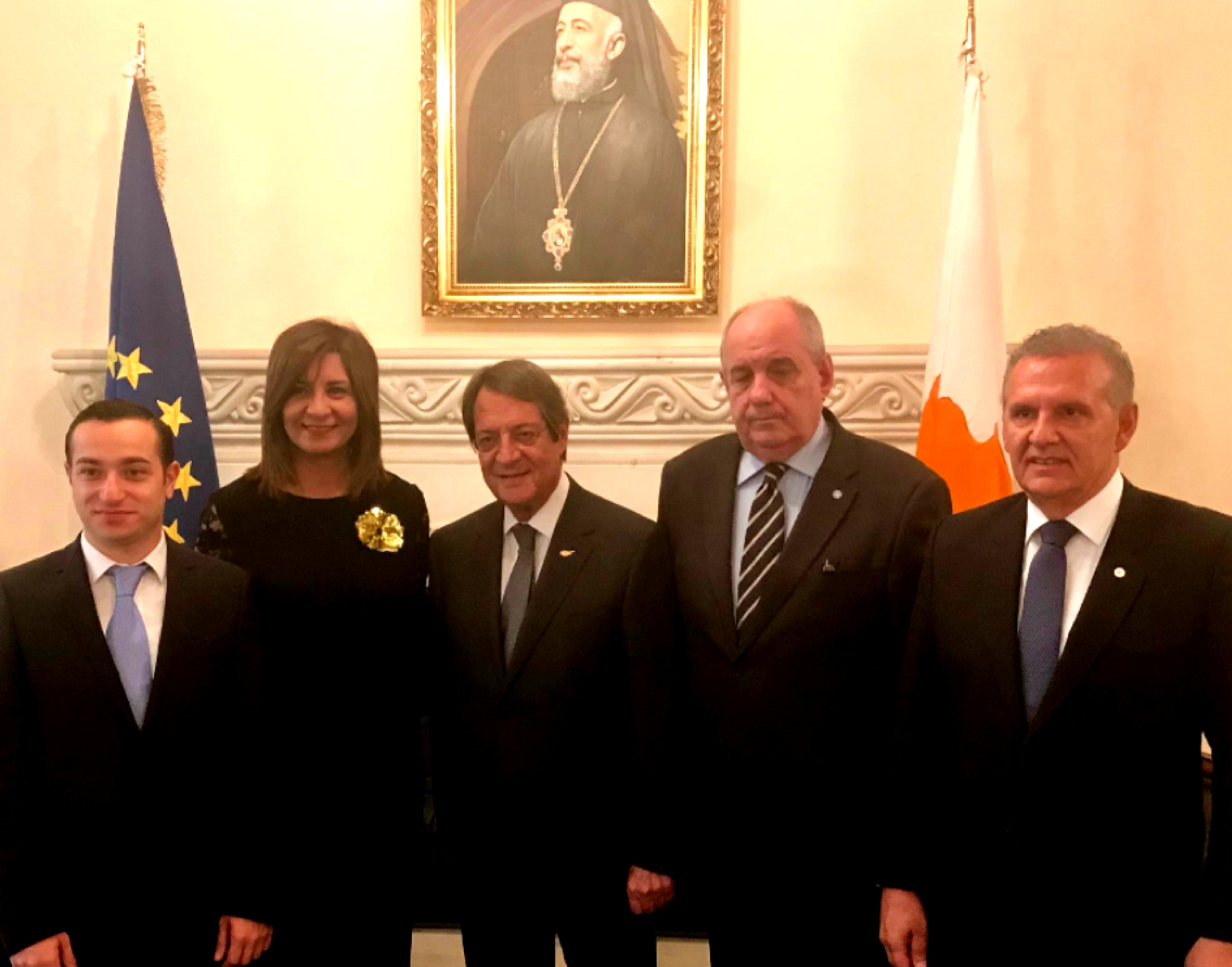Τον Οκτώβριο, στο Ερεβάν η 1η συνάντηση των αρμοδίων υπουργών Ελλάδας, Κύπρου, Αρμενίας, Αιγύπτου για θέματα διασποράς, που έγιναν δεκτοί από τον Κύπριο Πρόεδρο