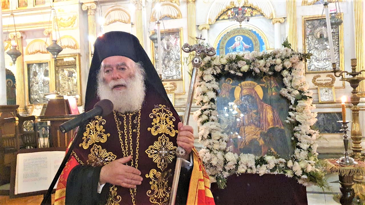 Πατριάρχης Θεόδωρος στον Ακάθιστο, στον Ευαγγελισμό Αλεξανδρείας: «Ω Πανύμνητε Μήτερ, εκ της πανδημίας ρύσαι τον λαόν σου» (ΦΩΤΟ)