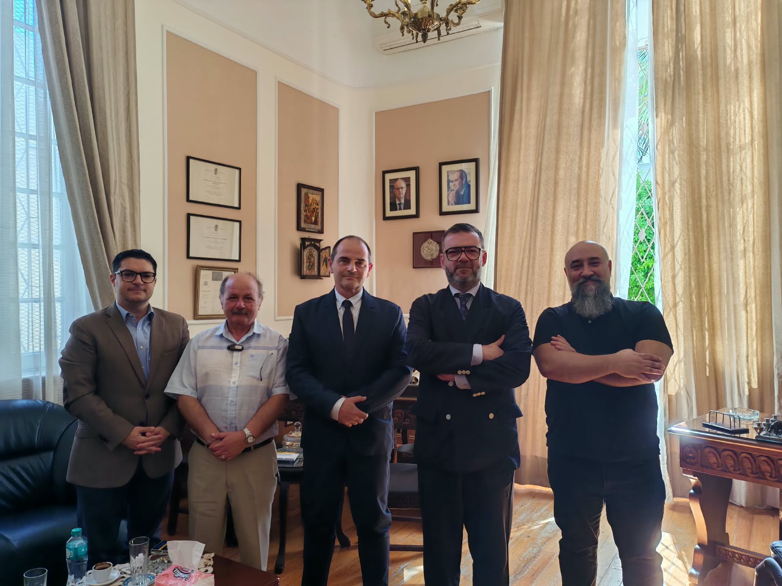 Ο νέος Γενικός Πρόξενος κ. Βασίλης Ζαρμπάλης επισκέφθηκε την ΕΚΑ