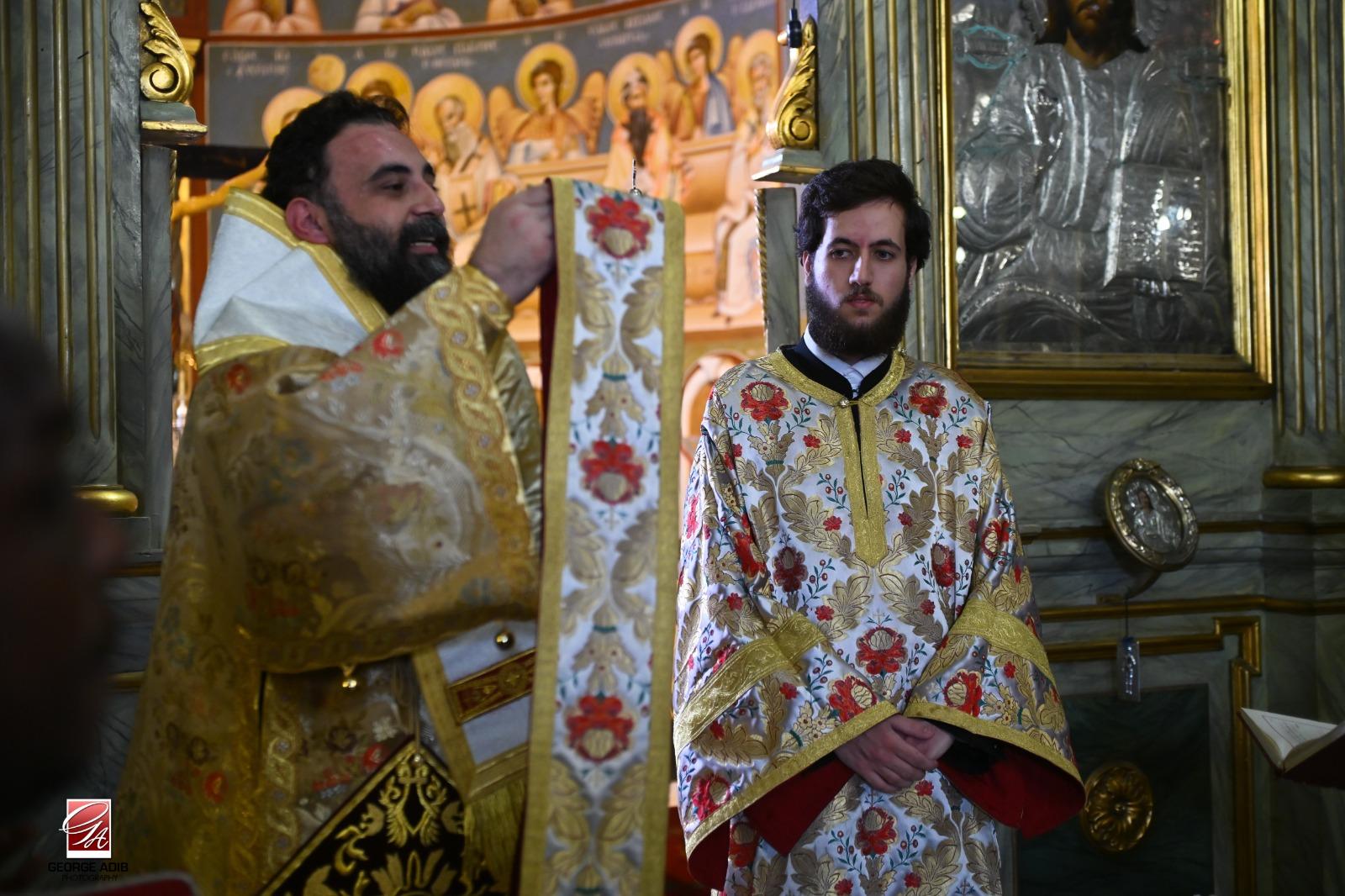Χειροτονία Ιεροδιακόνου στον Ιερό Ναό του Αγίου Σάββα