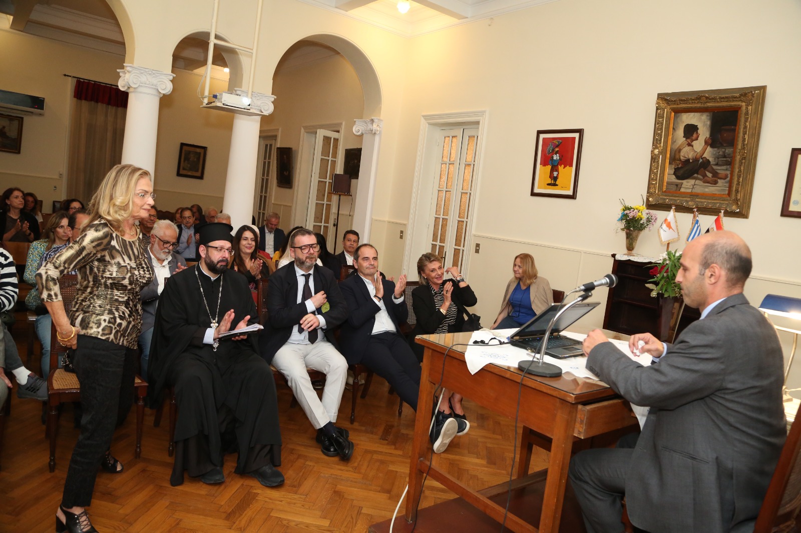 Ενθουσίασε η Διάλεξη του Καθηγητή Νικόλα Δημάκη στον Πτολεμαίο Α΄